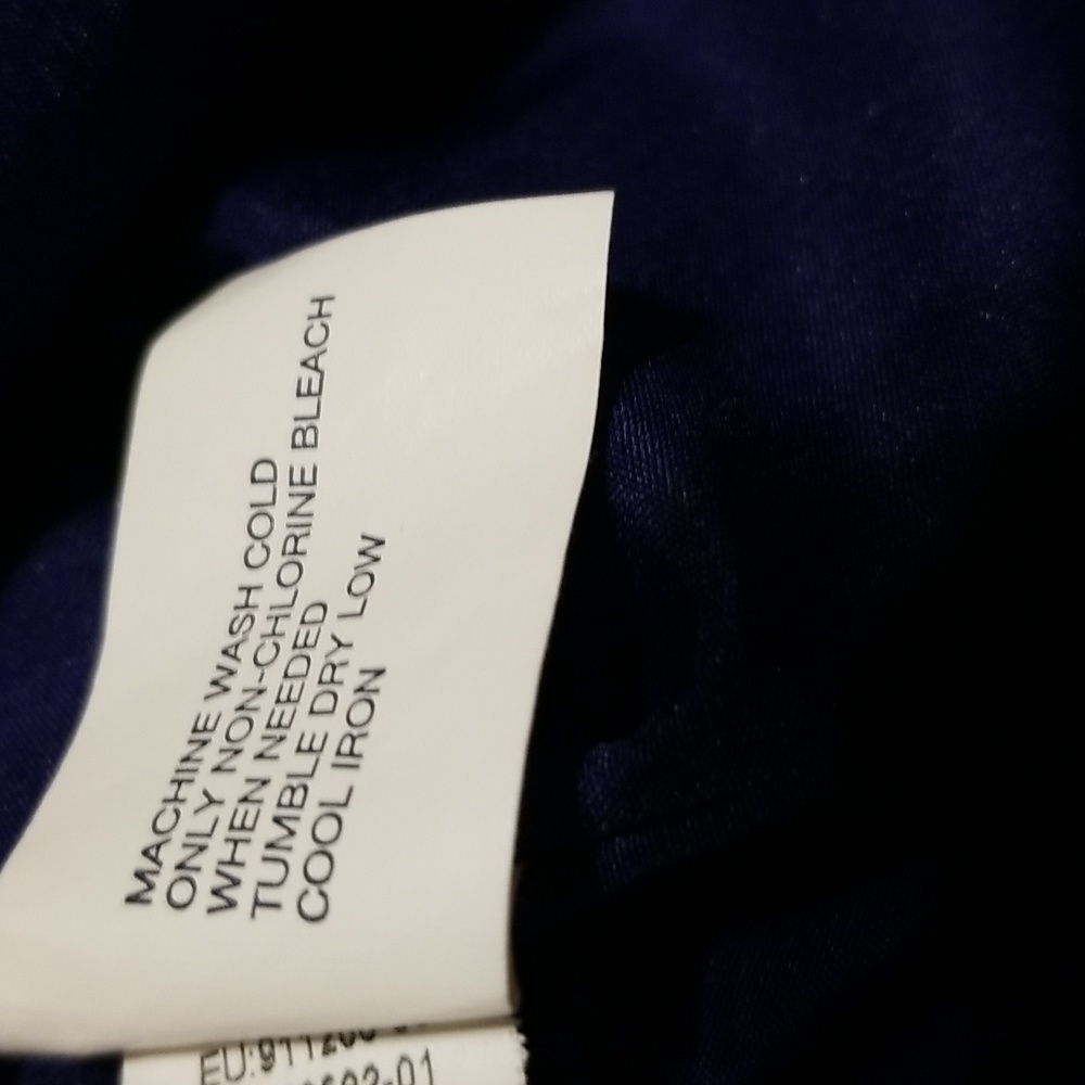 Gap Dress Womens Size 8 Blue White Sleeveless Polka Dot Preppy Summer - Picture 11 of 13